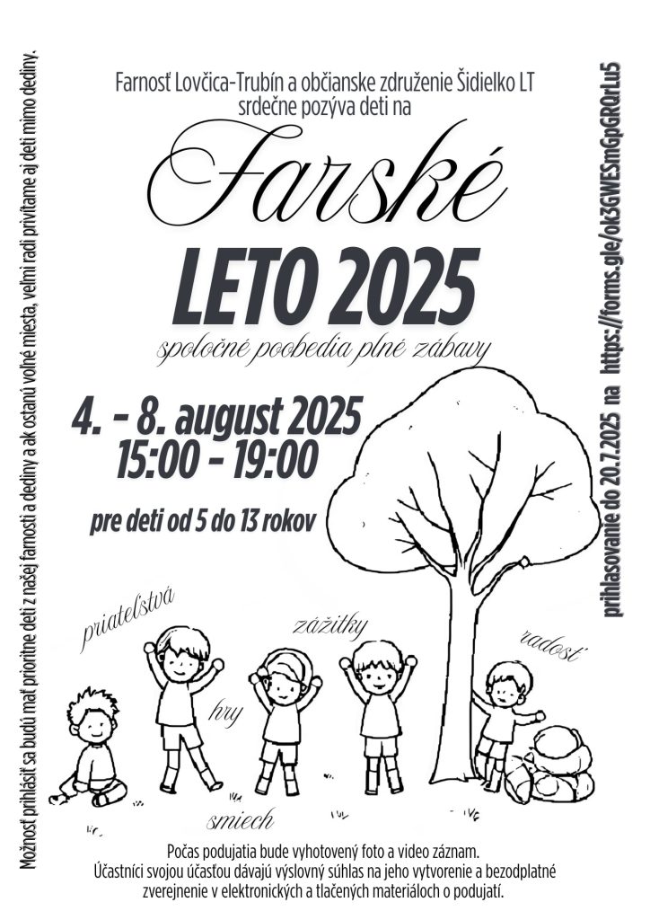 Farské leto 2025