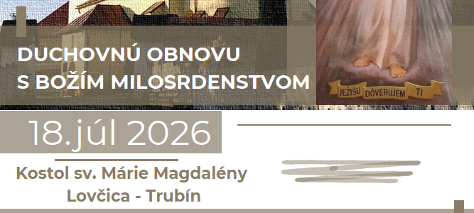 Duchovná obnova 18. júla 2026